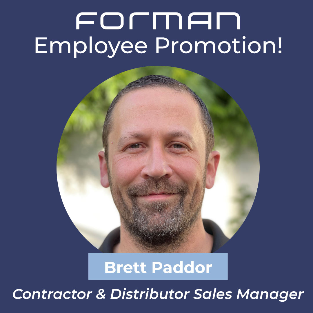 Brett Paddor Promoted To Sales Manager